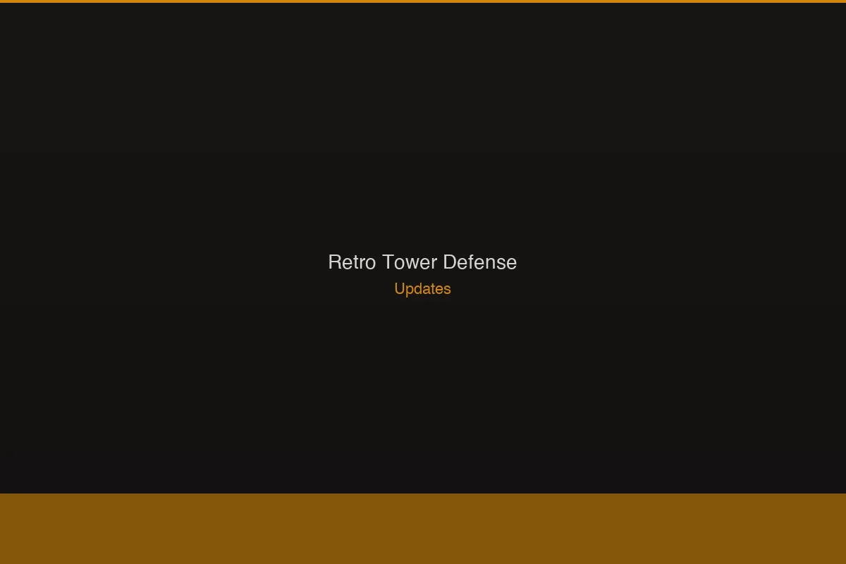 Retro Tower Defense Roblox Teaser Hints at Massive Update